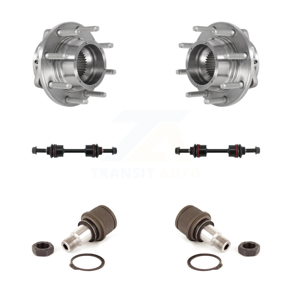 Transit Auto K7T-109226 Wheel Bearing and Hub Assembly for 2017-2022 Ford F-250 Super Duty, Ford F-350 Super Duty - Front product image
