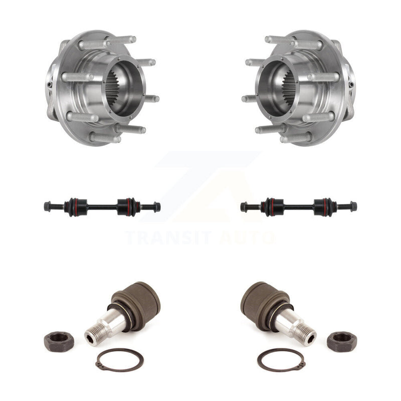 Transit Auto K7T-109226 Wheel Bearing and Hub Assembly for 2017-2022 Ford F-250 Super Duty, Ford F-350 Super Duty - Front product image