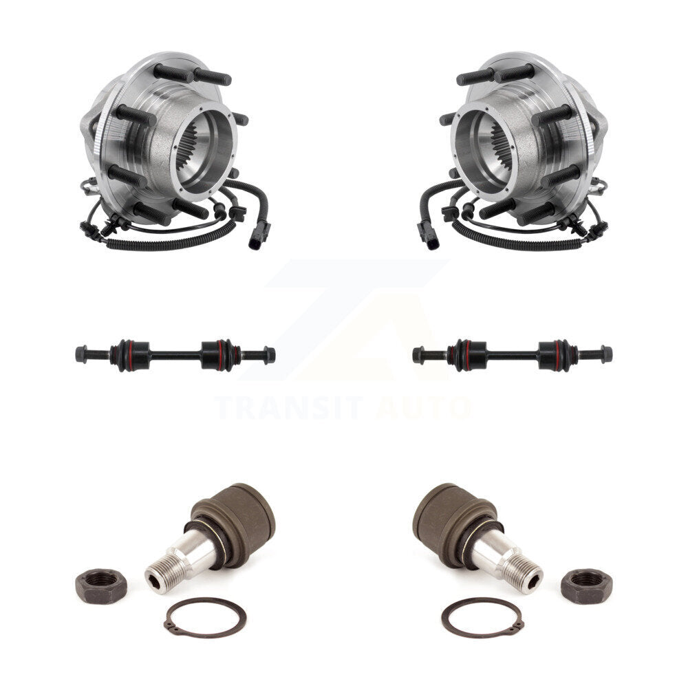 Transit Auto K7T-109227 Wheel Bearing and Hub Assembly for 2017-2022 Ford F-350 Super Duty - Front product image