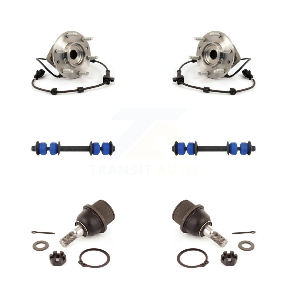 Transit Auto K7T-109236 Wheel Bearing and Hub Assembly for 2008-2009 Chevrolet Trailblazer, GMC Envoy, Saab 9-7x - Front product image