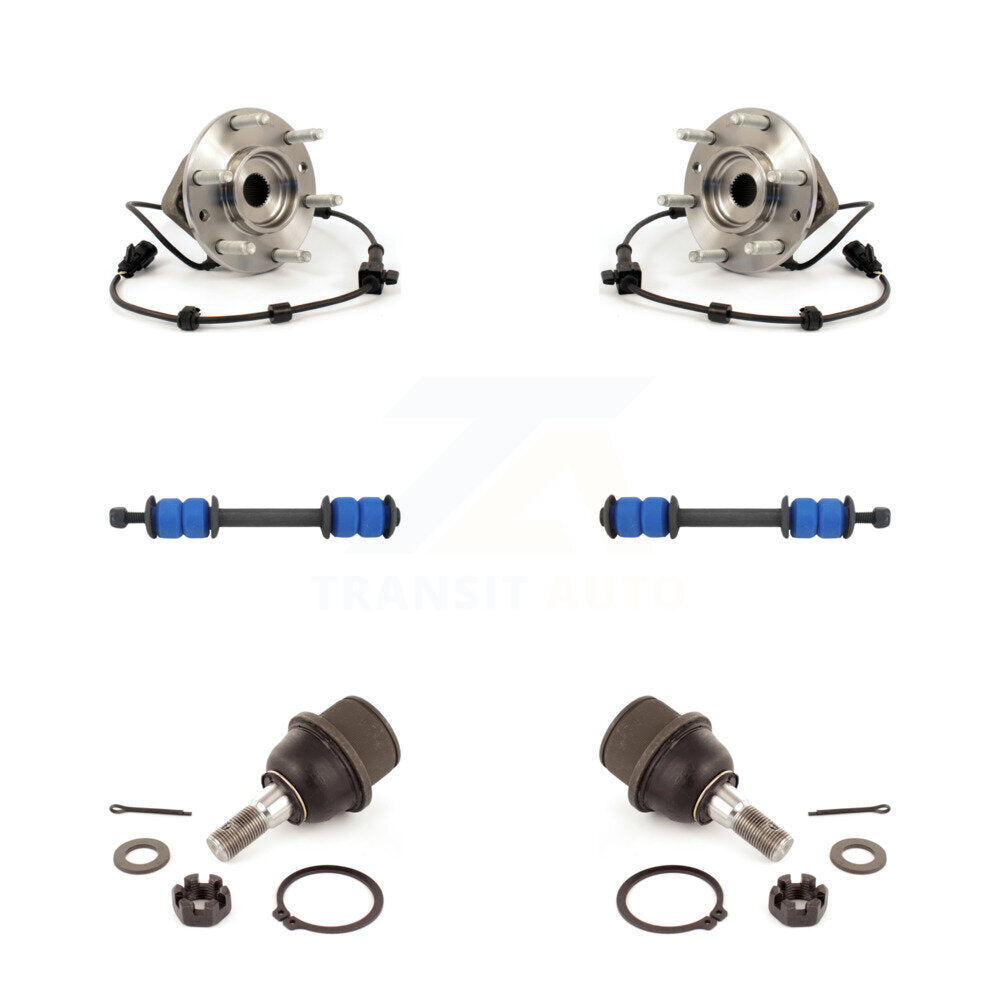 Transit Auto K7T-109237 Wheel Bearing and Hub Assembly for 2008-2009 Chevrolet Trailblazer, GMC Envoy, Saab 9-7x - Front product image