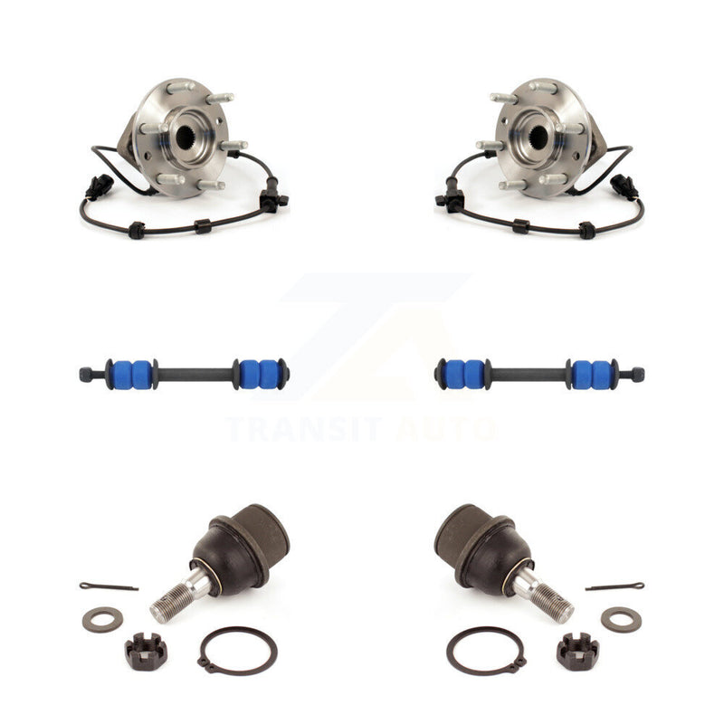 Transit Auto K7T-109237 Wheel Bearing and Hub Assembly for 2008-2009 Chevrolet Trailblazer, GMC Envoy, Saab 9-7x - Front product image