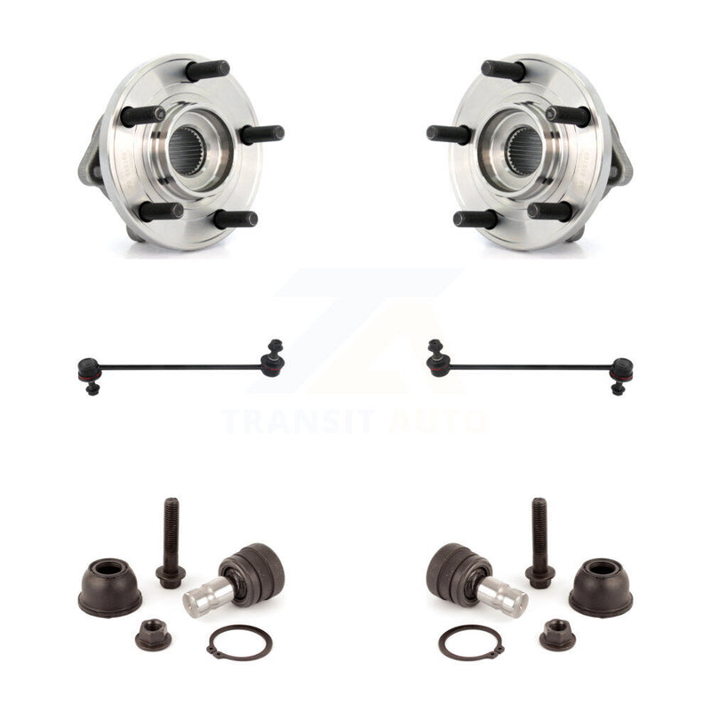 Transit Auto K7T-109253 Wheel Bearing and Hub Assembly for 2009 Dodge Caliber - Front product image