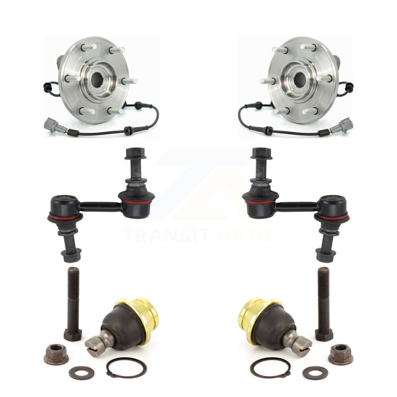 Transit Auto K7T-109256 Wheel Bearing and Hub Assembly for 2008-2012 Nissan Armada, Nissan TITAN, INFINITI QX56 - Front product image