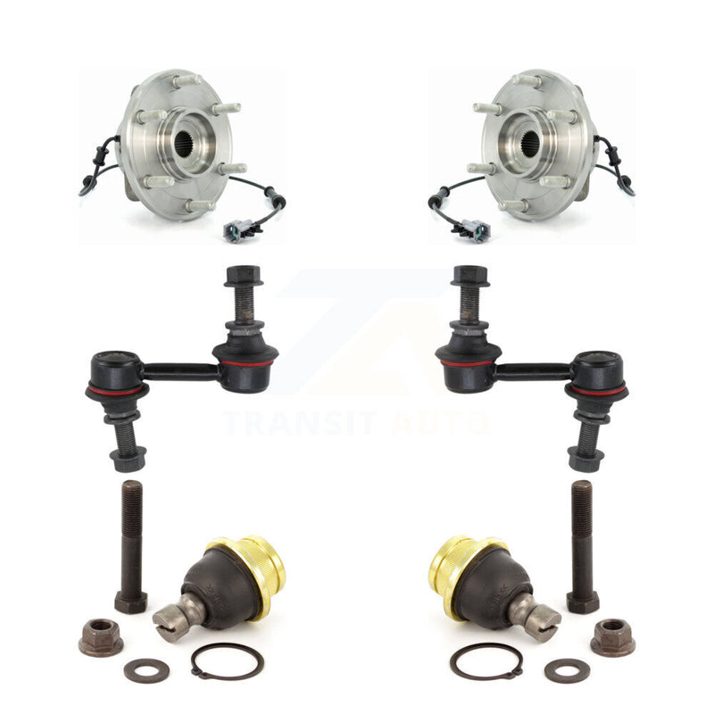 Transit Auto K7T-109258 Wheel Bearing and Hub Assembly for 2004-2007 Nissan Armada, INFINITI QX56, Nissan Pathfinder Armada & more - Front product image