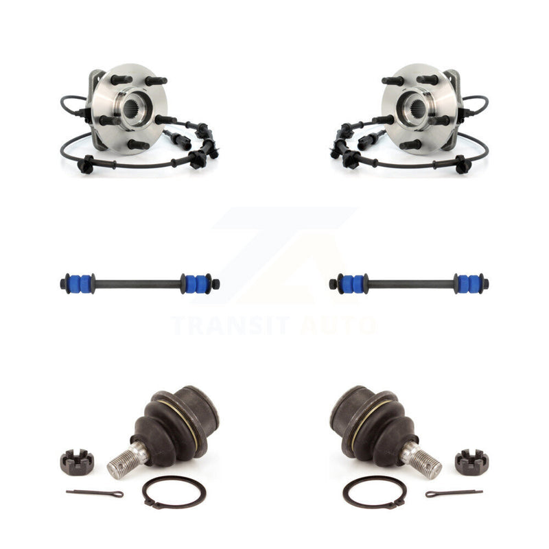 Transit Auto K7T-109263 Wheel Bearing and Hub Assembly for 2000-2002 Ford Ranger, Mazda B3000, Mazda B4000 - Front product image
