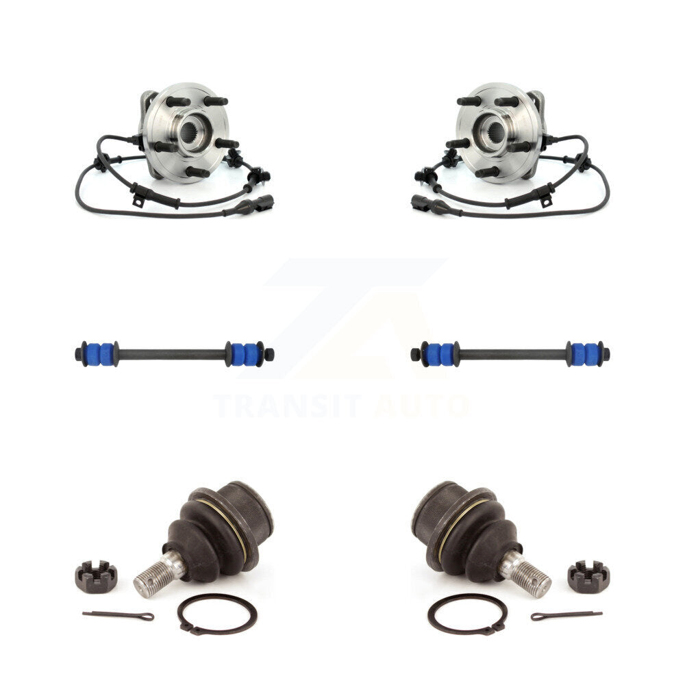 Transit Auto K7T-109265 Wheel Bearing and Hub Assembly for 1995-2011 Ford Ranger, Mazda B3000, Mazda B4000 & more - Front product image