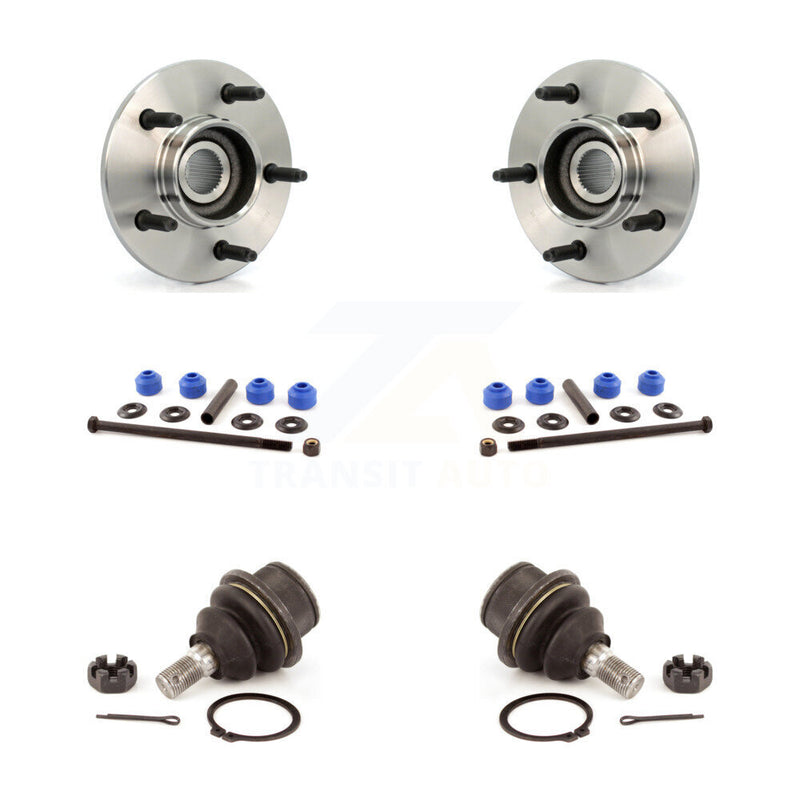 Transit Auto K7T-109273 Wheel Bearing and Hub Assembly for 1997-2000 Ford F-150 - Front product image