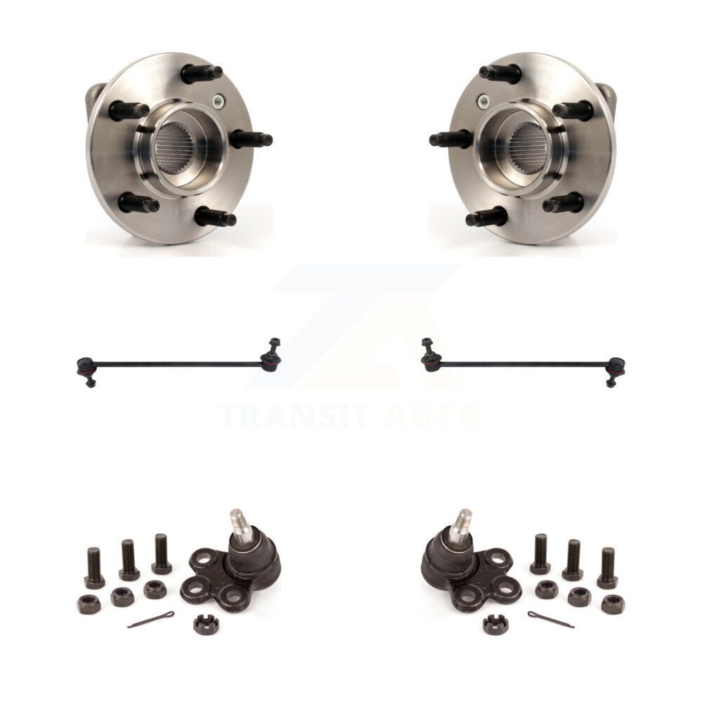 Transit Auto K7T-109285 Wheel Bearing and Hub Assembly for 2005-2008 Pontiac Grand Prix, Pontiac Montana - Front product image