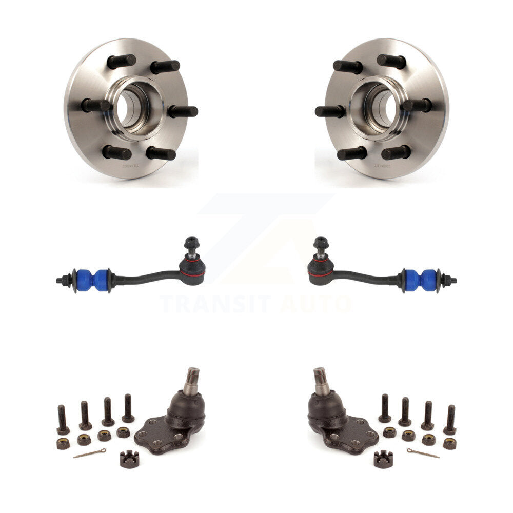 Transit Auto K7T-109294 Wheel Bearing and Hub Assembly for 2000-2004 Dodge Dakota, Dodge Durango - Front product image