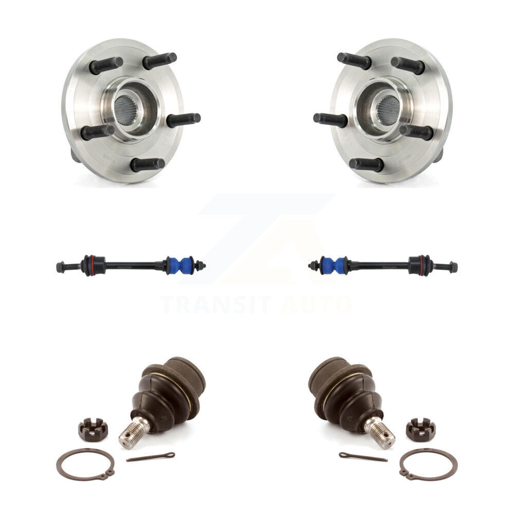 Transit Auto K7T-109299 Wheel Bearing and Hub Assembly for 2005-2010 Mitsubishi Raider, Dodge Dakota - Front product image