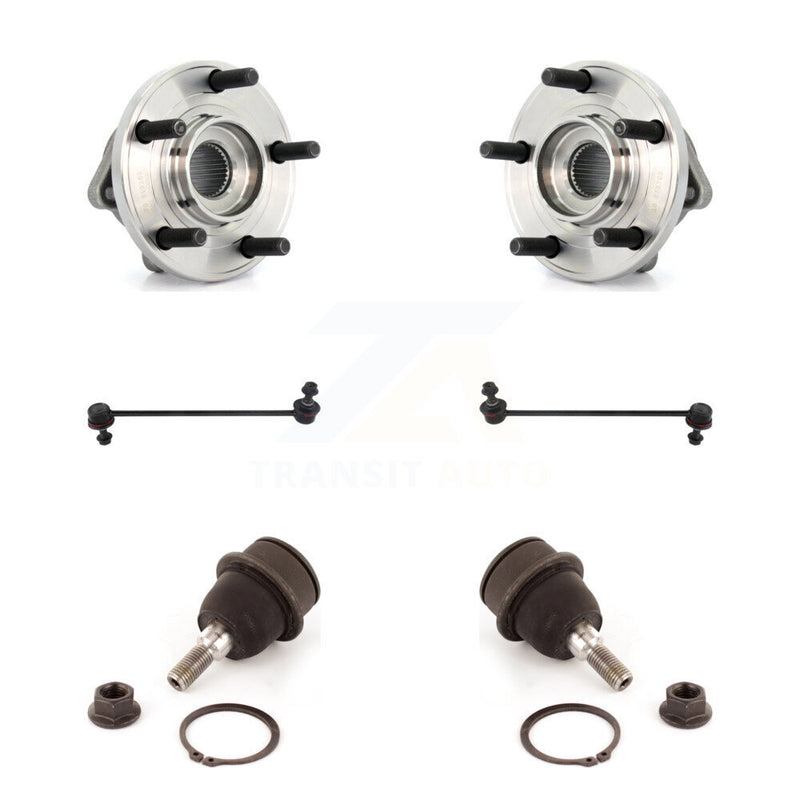 Transit Auto K7T-109300 Wheel Bearing and Hub Assembly for 2007-2014 Chrysler 200, Dodge Avenger, Chrysler Sebring - Front product image