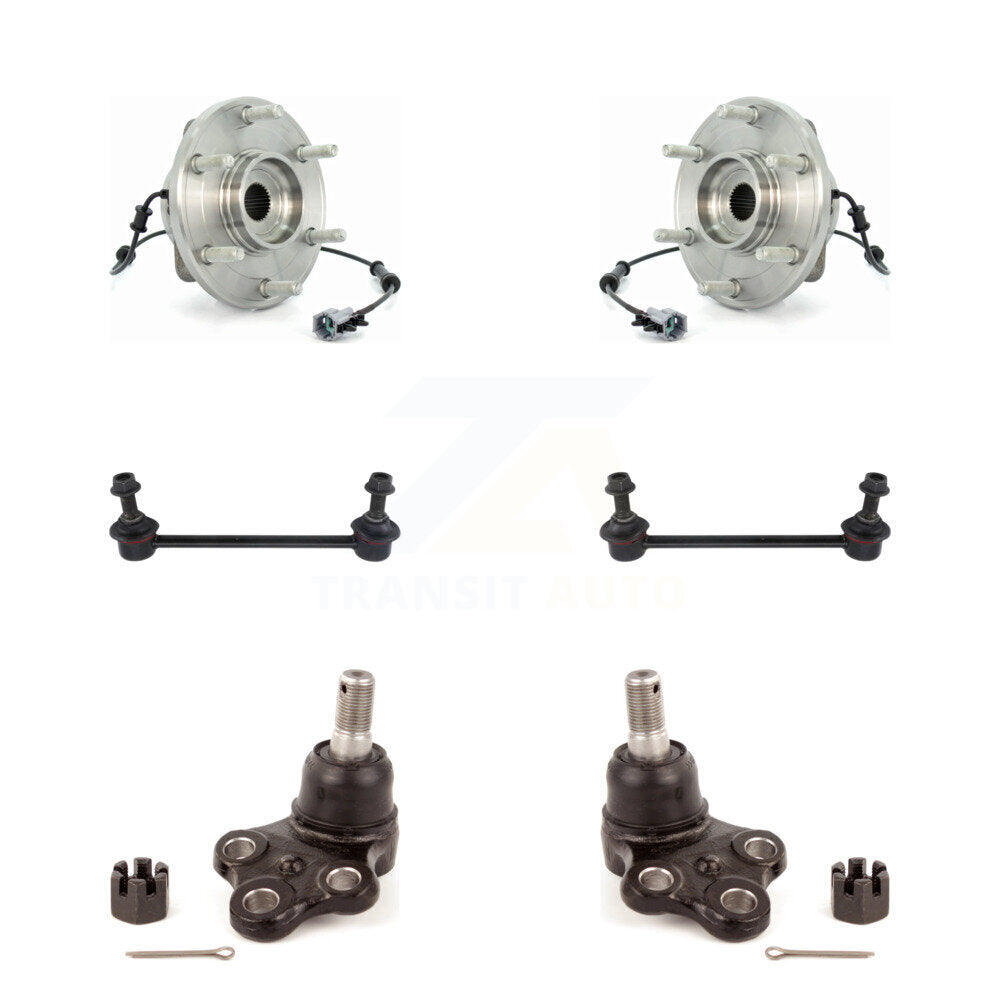 Transit Auto K7T-109302 Wheel Bearing and Hub Assembly for 2004 Nissan Pathfinder - Front product image