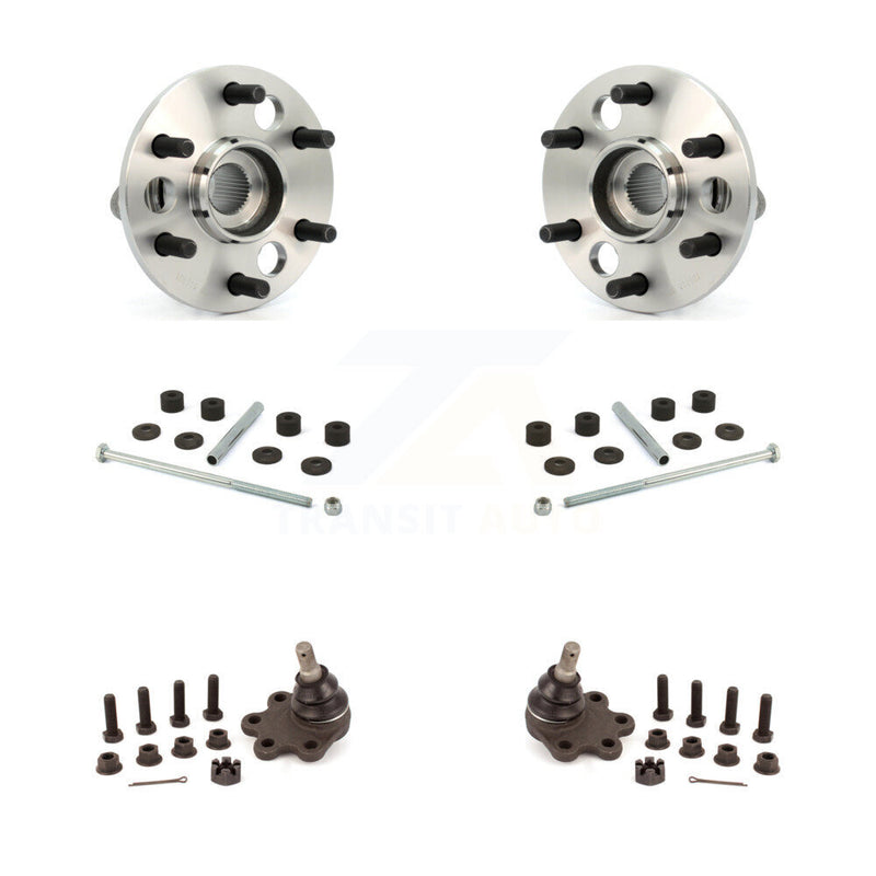 Transit Auto K7T-109305 Wheel Bearing and Hub Assembly for 1988-1994 GMC Yukon, Chevrolet Blazer, Chevrolet K1500 & more - Front product image