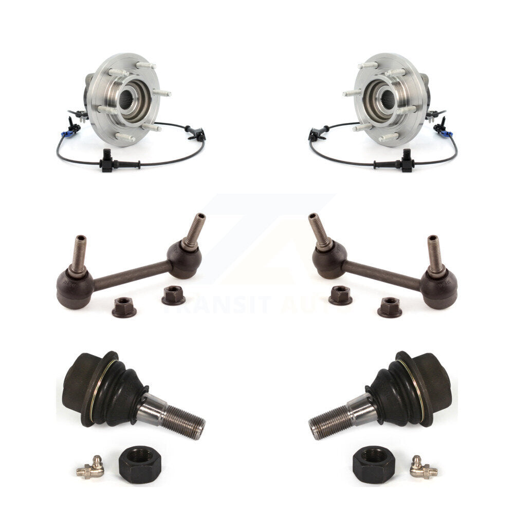 Transit Auto K7T-109309 Wheel Bearing and Hub Assembly for 2006-2008 Hummer H3 - Front product image