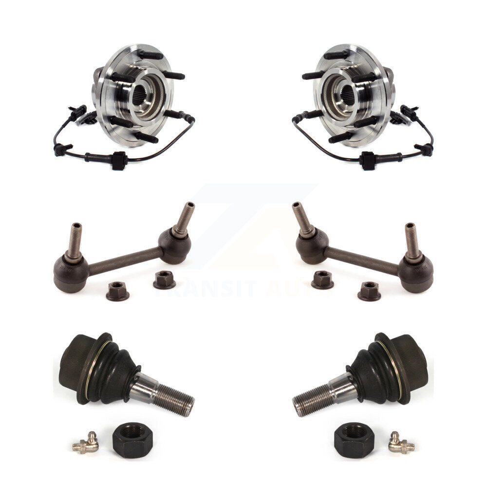 Transit Auto K7T-109310 Wheel Bearing and Hub Assembly for 2009-2010 Hummer H3, Hummer H3T - Front product image