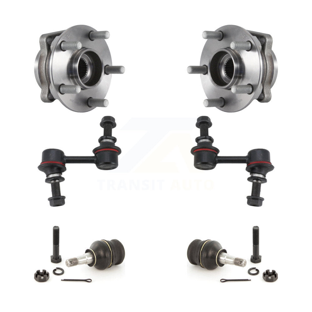 Transit Auto K7T-109329 Wheel Bearing and Hub Assembly for 2014-2018 Subaru Crosstrek, Subaru Forester, Subaru XV Crosstrek - Front product image