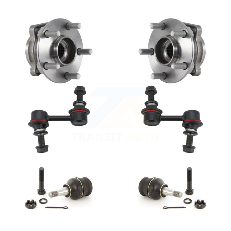 Transit Auto K7T-109329 Wheel Bearing and Hub Assembly for 2014-2018 Subaru Crosstrek, Subaru Forester, Subaru XV Crosstrek - Front product image
