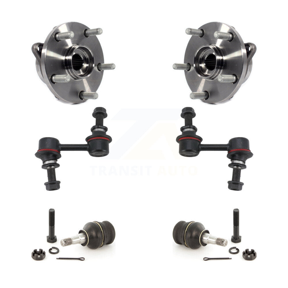 Transit Auto K7T-109331 Wheel Bearing and Hub Assembly for 2015-2021 Subaru WRX, Subaru WRX STI - Front product image
