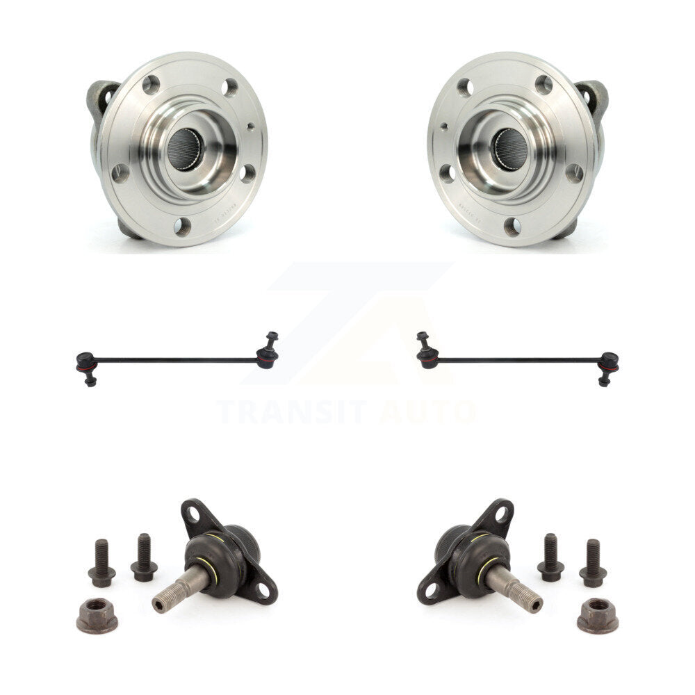 Transit Auto K7T-109333 Wheel Bearing and Hub Assembly for 2003-2007 Volvo XC90 - Front product image