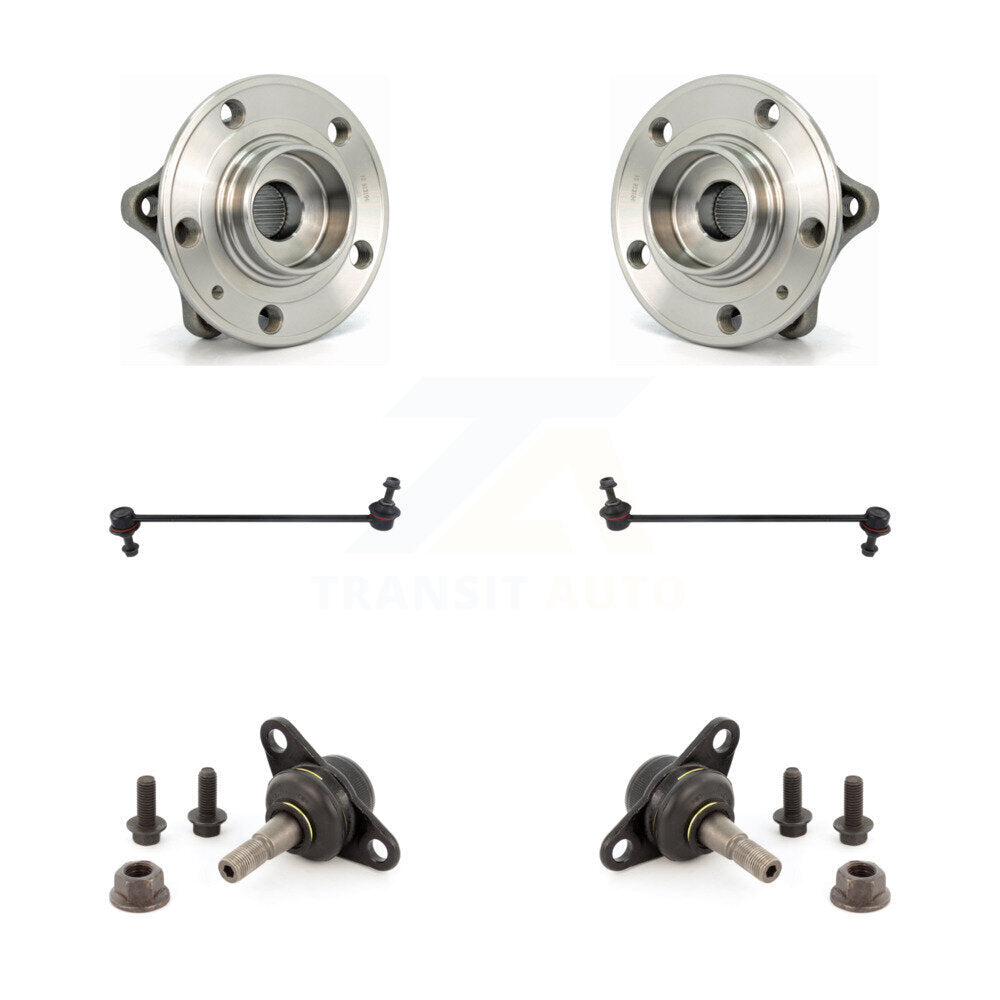 Transit Auto K7T-109334 Wheel Bearing and Hub Assembly for 2007-2009 Volvo S60 - Front product image