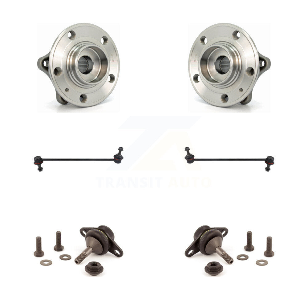 Transit Auto K7T-109335 Wheel Bearing and Hub Assembly for 1999-2007 Volvo S60, Volvo XC70, Volvo V70 & more - Front product image