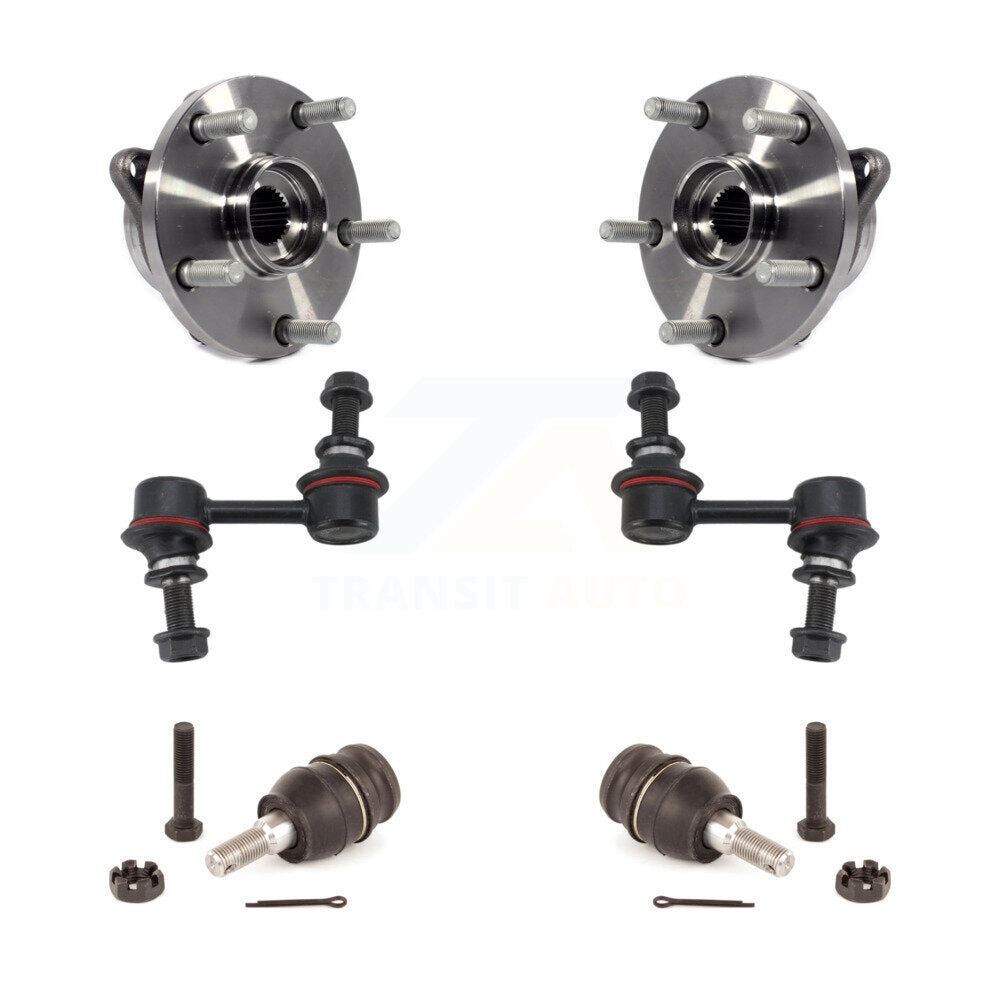Transit Auto K7T-109338 Wheel Bearing and Hub Assembly for 2006-2007 Subaru B9 Tribeca - Front product image