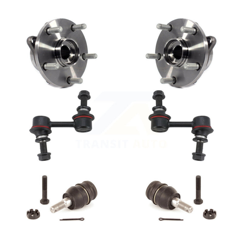 Transit Auto K7T-109338 Wheel Bearing and Hub Assembly for 2006-2007 Subaru B9 Tribeca - Front product image