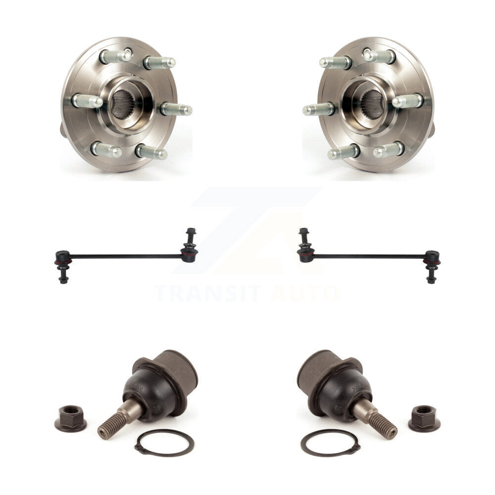 Transit Auto K7T-109344 Wheel Bearing and Hub Assembly for 2010 Cadillac SRX - Front product image