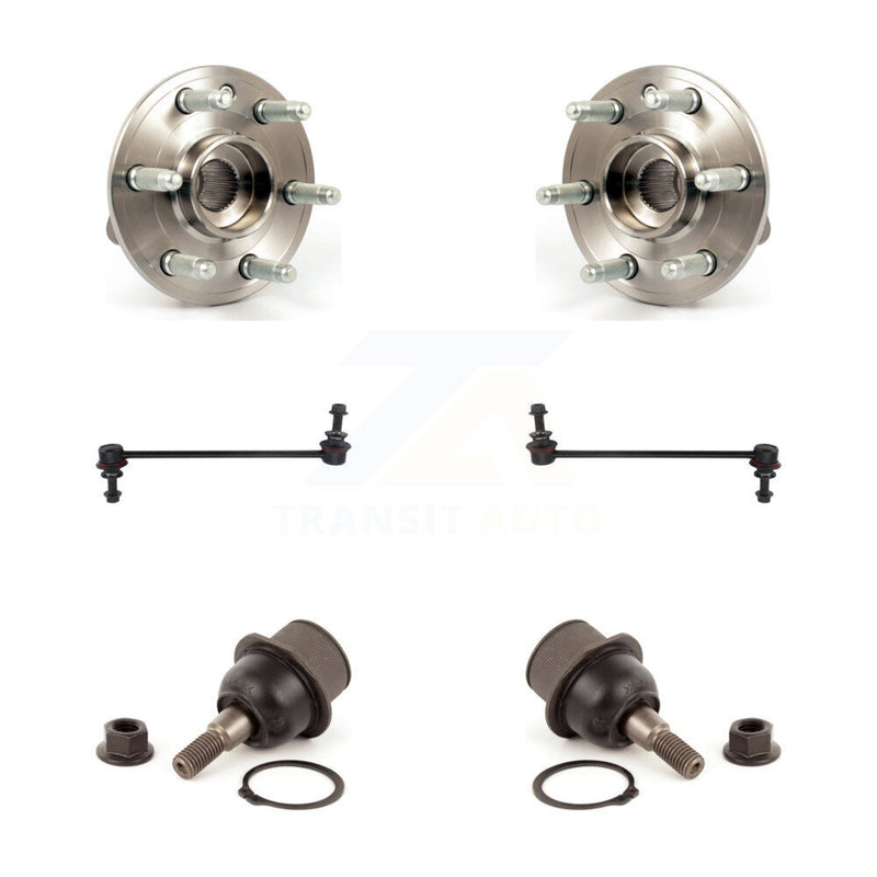 Transit Auto K7T-109344 Wheel Bearing and Hub Assembly for 2010 Cadillac SRX - Front product image
