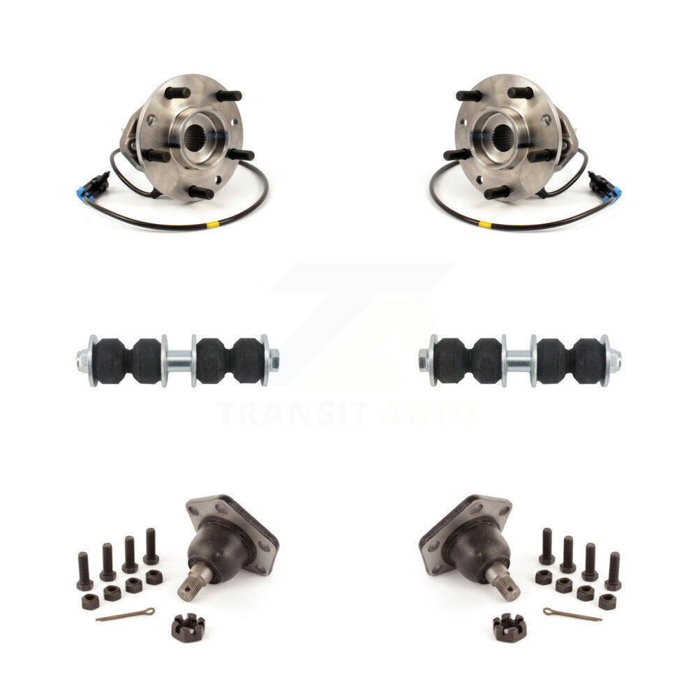 Transit Auto K7T-109345 Wheel Bearing and Hub Assembly for 1997-2005 GMC Jimmy, Chevrolet S10, GMC Sonoma & more - Front product image