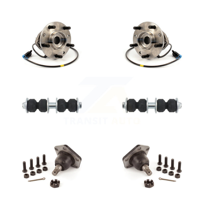 Transit Auto K7T-109345 Wheel Bearing and Hub Assembly for 1997-2005 GMC Jimmy, Chevrolet S10, GMC Sonoma & more - Front product image