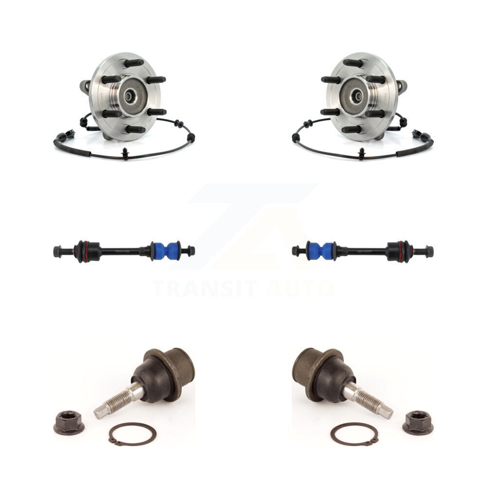 Transit Auto K7T-109348 Wheel Bearing and Hub Assembly for 2006-2008 Ford F-150, Lincoln Mark LT - Front product image