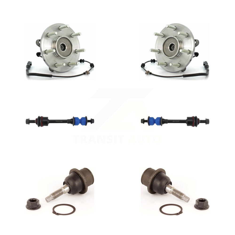 Transit Auto K7T-109349 Wheel Bearing and Hub Assembly for 2006-2008 Ford F-150, Lincoln Mark LT - Front product image