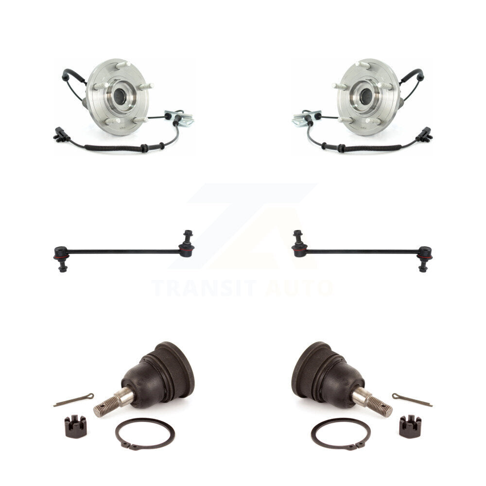 Transit Auto K7T-109356 Wheel Bearing and Hub Assembly for 2008-2012 Volkswagen Routan, Chrysler Town & Country, Dodge Grand Caravan - Front product image