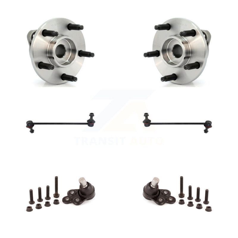 Transit Auto K7T-109362 Wheel Bearing and Hub Assembly for 2006-2008 Chevrolet HHR - Front product image
