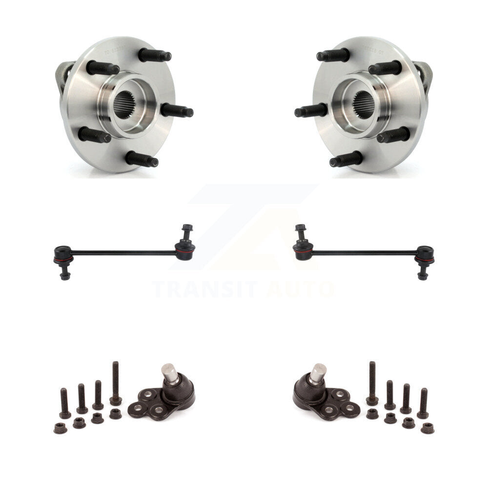 Transit Auto K7T-109363 Wheel Bearing and Hub Assembly for 2006-2008 Chevrolet HHR - Front product image