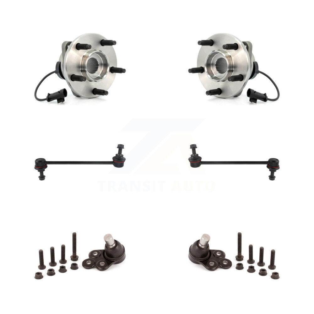 Transit Auto K7T-109366 Wheel Bearing and Hub Assembly for 2008-2010 Chevrolet HHR - Front product image