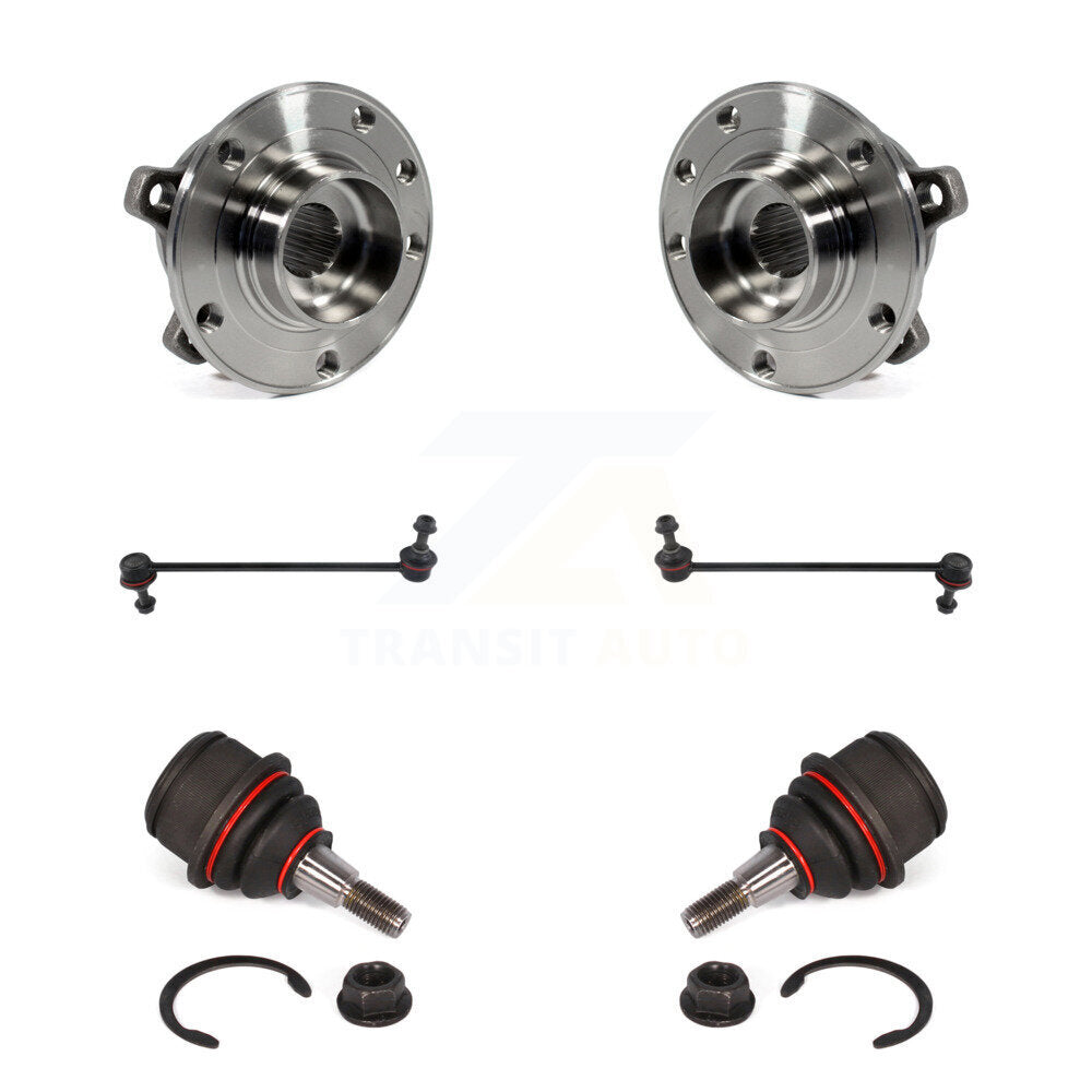 Transit Auto K7T-109370 Wheel Bearing and Hub Assembly for 2014-2023 Jeep Cherokee - Front product image