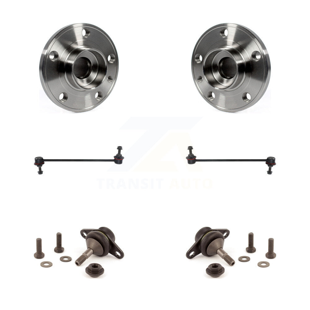 Transit Auto K7T-109376 Wheel Bearing and Hub Assembly for 2008-2009 Volvo V70 - Front product image