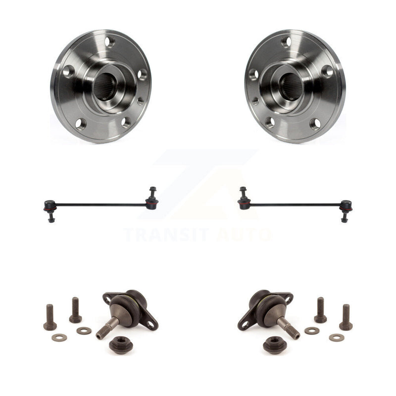 Transit Auto K7T-109376 Wheel Bearing and Hub Assembly for 2008-2009 Volvo V70 - Front product image