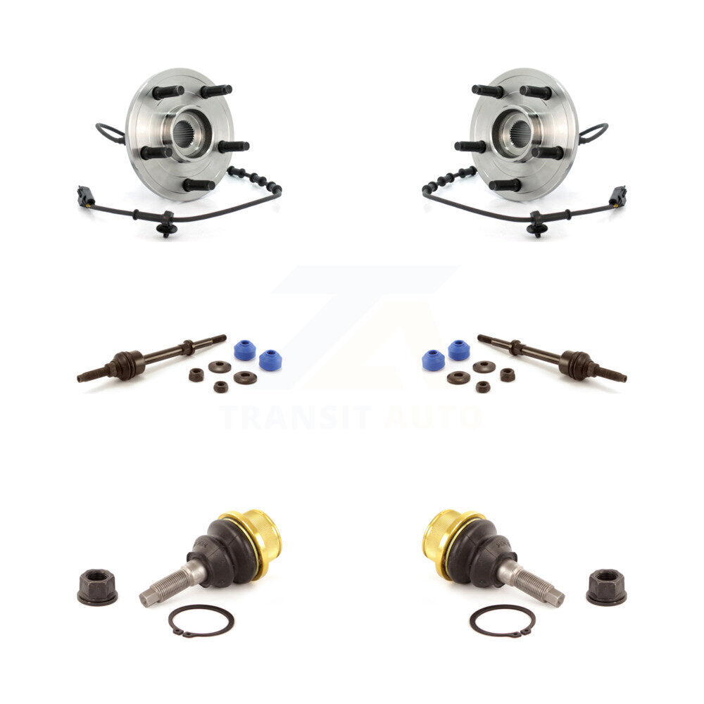 Transit Auto K7T-109377 Wheel Bearing and Hub Assembly for 2002-2005 Dodge Ram 1500 - Front product image