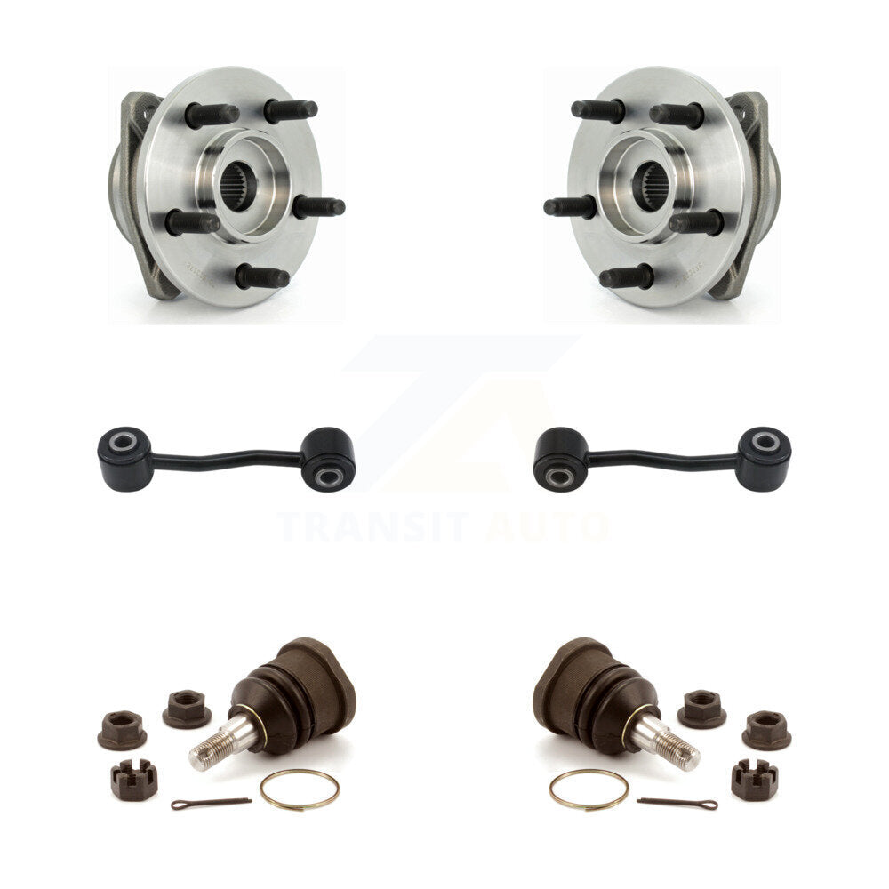 Transit Auto K7T-109381 Wheel Bearing and Hub Assembly for 2005 Jeep Liberty - Front product image