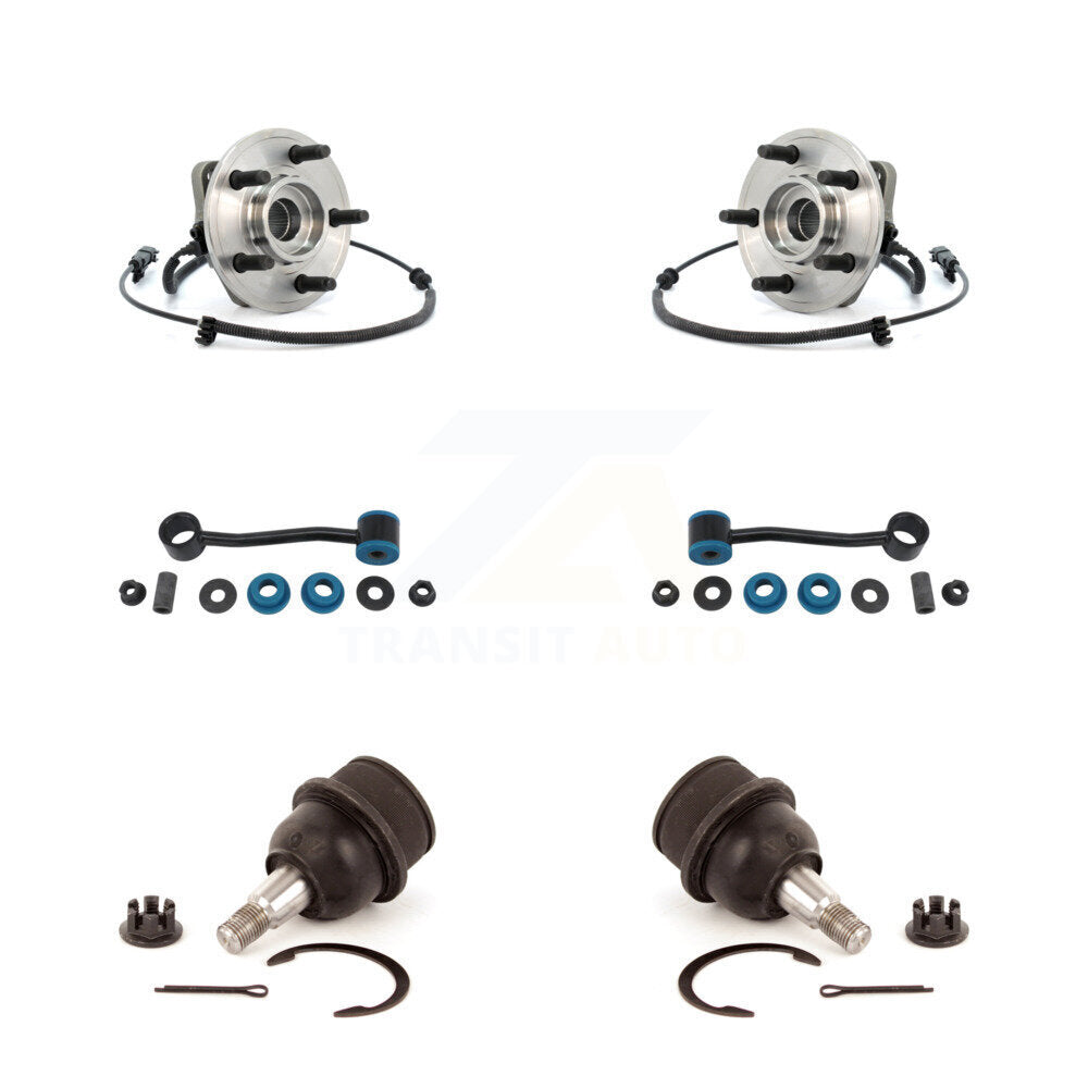 Transit Auto K7T-109382 Wheel Bearing and Hub Assembly for 2007-2012 Jeep Liberty, Dodge Nitro - Front product image