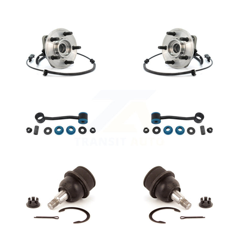 Transit Auto K7T-109382 Wheel Bearing and Hub Assembly for 2007-2012 Jeep Liberty, Dodge Nitro - Front product image