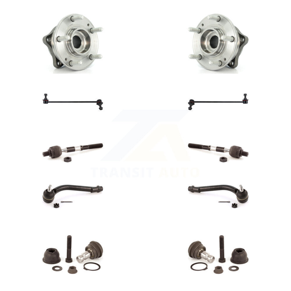 Transit Auto K7T-109386 Wheel Bearing and Hub Assembly for 2007-2013 Kia Sorento, Hyundai Santa Fe - Front product image