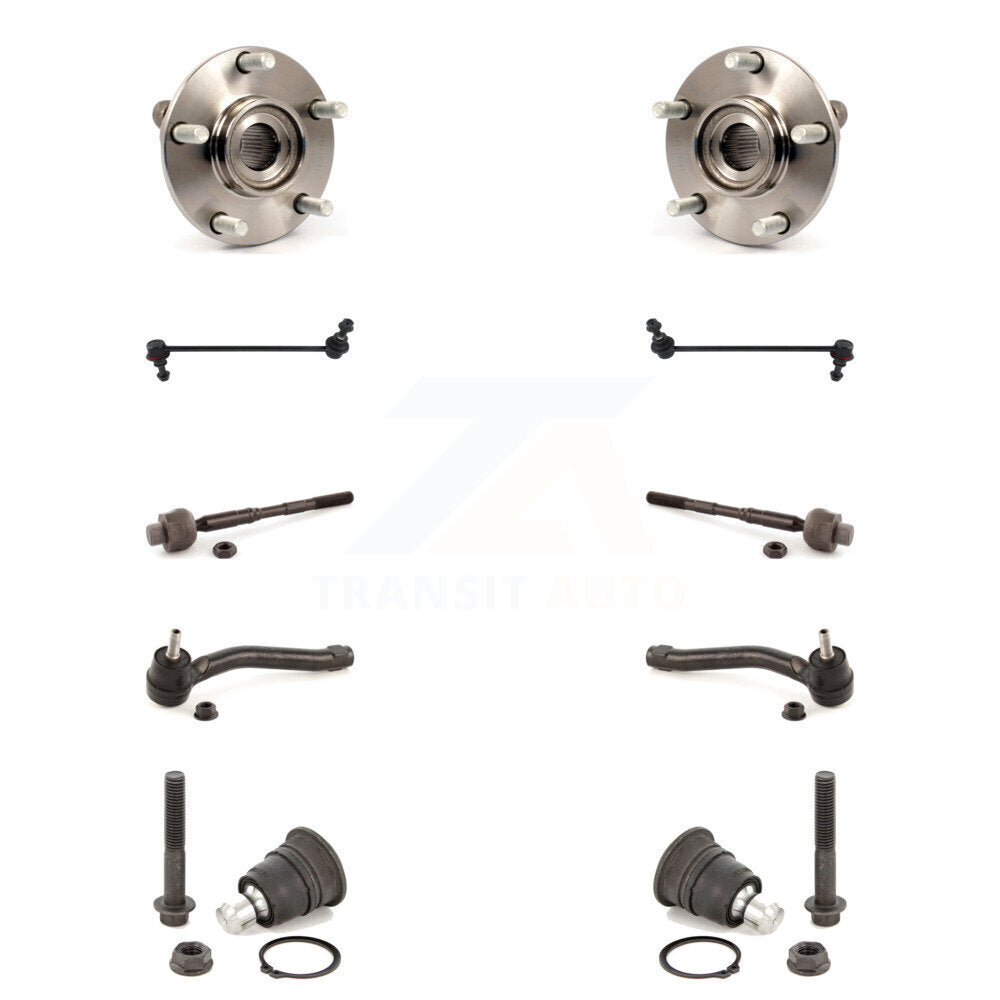 Transit Auto K7T-109388 Wheel Bearing and Hub Assembly for 2008-2015 Nissan Rogue Select, Nissan Rogue - Front product image