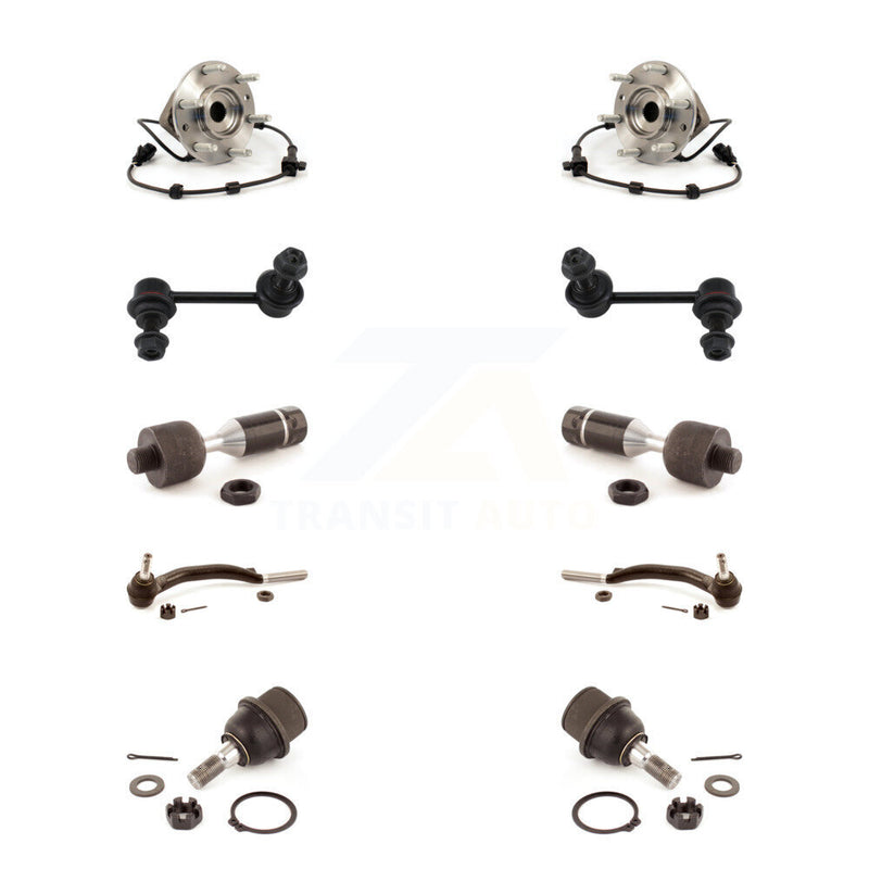 Transit Auto K7T-109390 Wheel Bearing and Hub Assembly for 2003-2009 Saab 9-7x, Buick Rainier, Chevrolet Trailblazer & more - Front product image