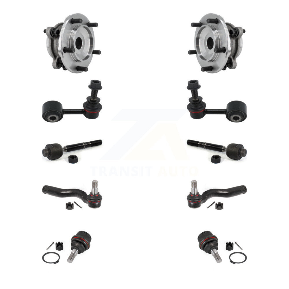Transit Auto K7T-109392 Wheel Bearing and Hub Assembly for 2007-2018 Toyota Sequoia, Toyota Tundra - Front product image