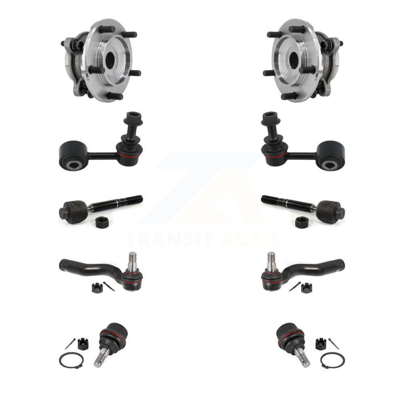 Transit Auto K7T-109392 Wheel Bearing and Hub Assembly for 2007-2018 Toyota Sequoia, Toyota Tundra - Front product image